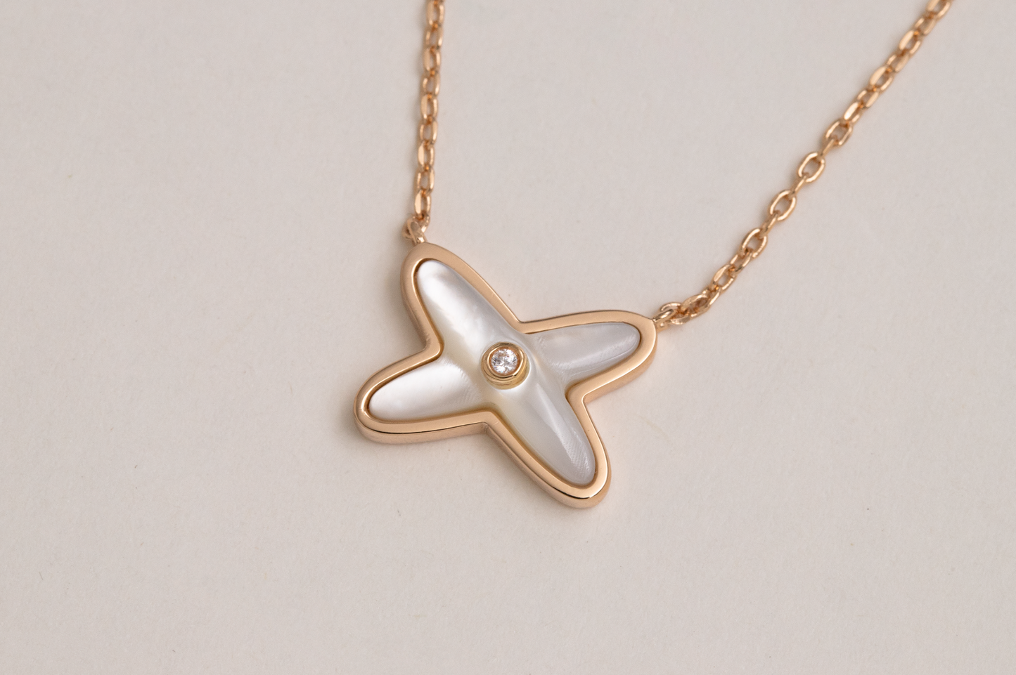 [moco jewelrys]JEUX DE NECKLACE 1 DIAMOND