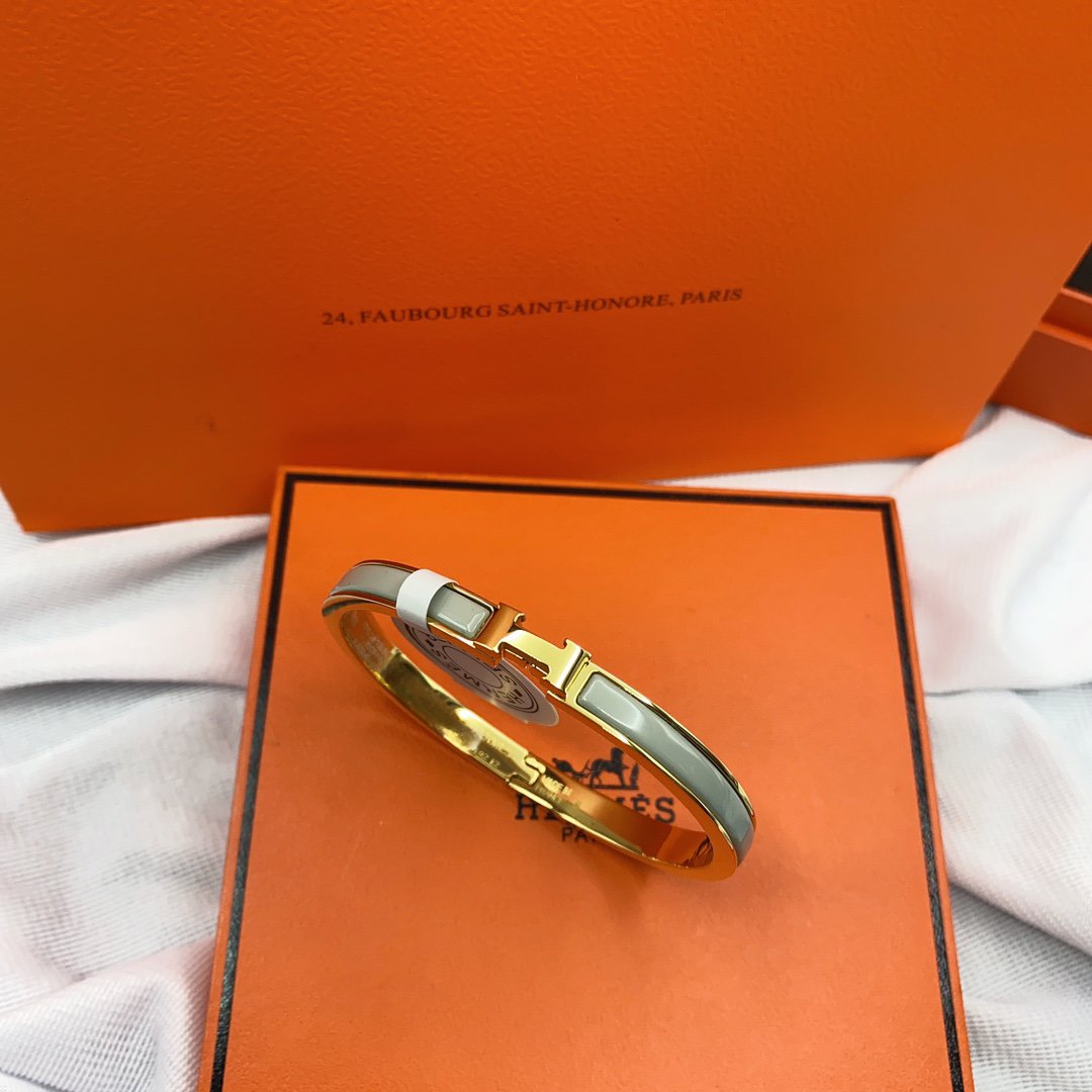 [moco jewelrys]CLASSIC HM CLIC GREEN 8MM ENAMEL BRACELET