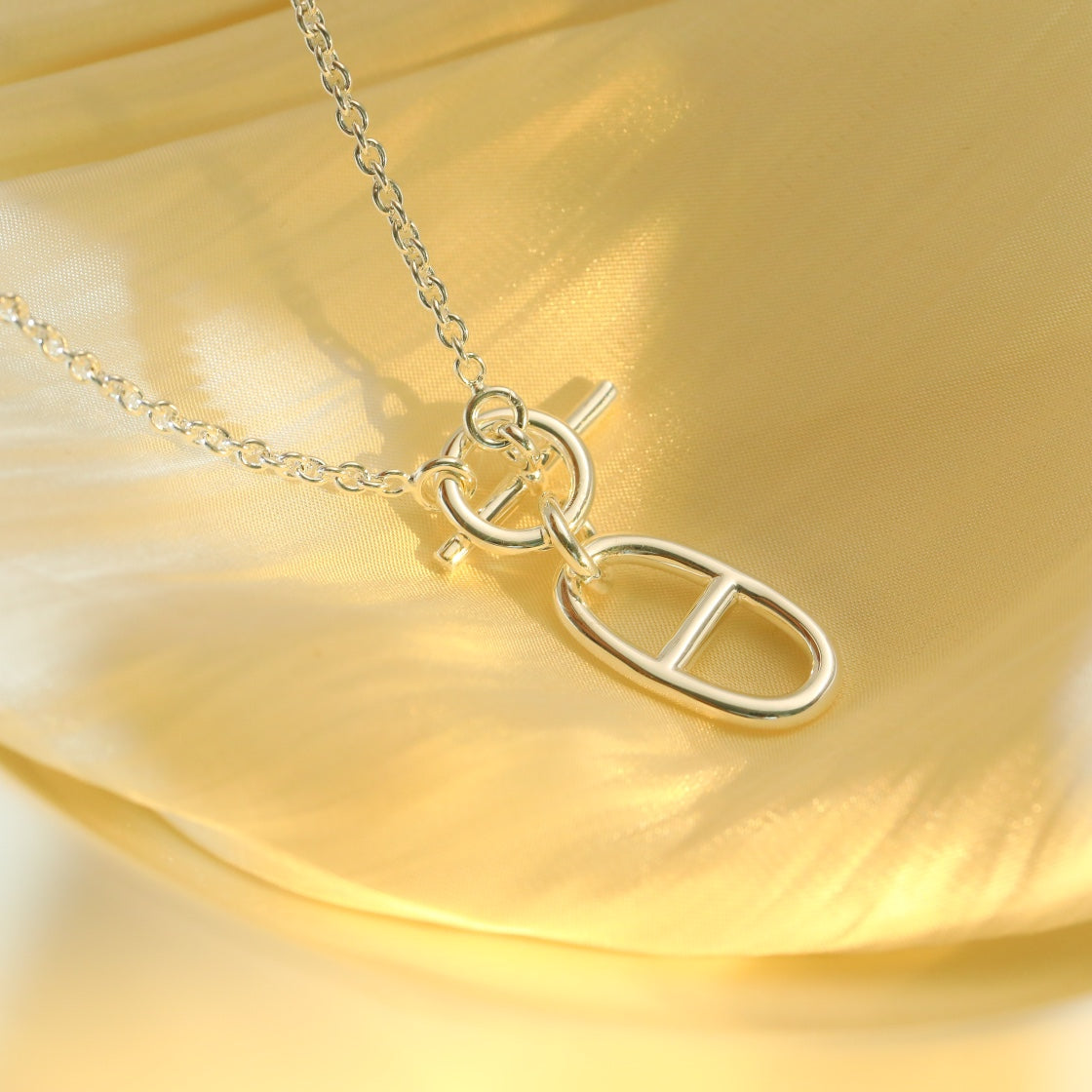 [moco jewelrys]HM CHAINE D'ANCRE PENDANT NECKLACE STERLING SILVER