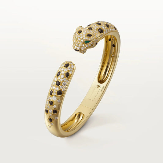 [moco jewelrys]PANTHERE BIG BRACELET DIAMONDS