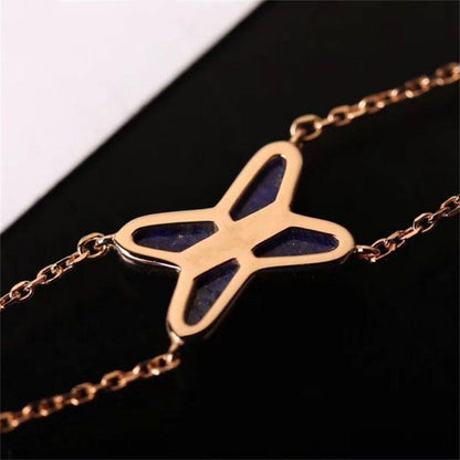 [moco jewelrys]Hollow Design Four-Leaf Clover Flower Shape Ring