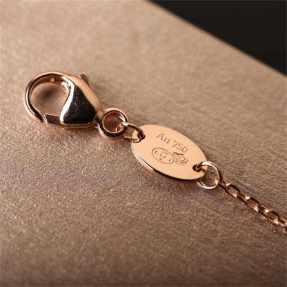 [moco jewelrys]Hollow Design Four-Leaf Clover Flower Shape Ring