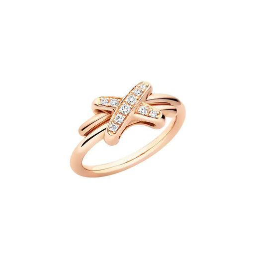 [moco jewelrys]JEUX DE PINK GOLD DIAMOND RING