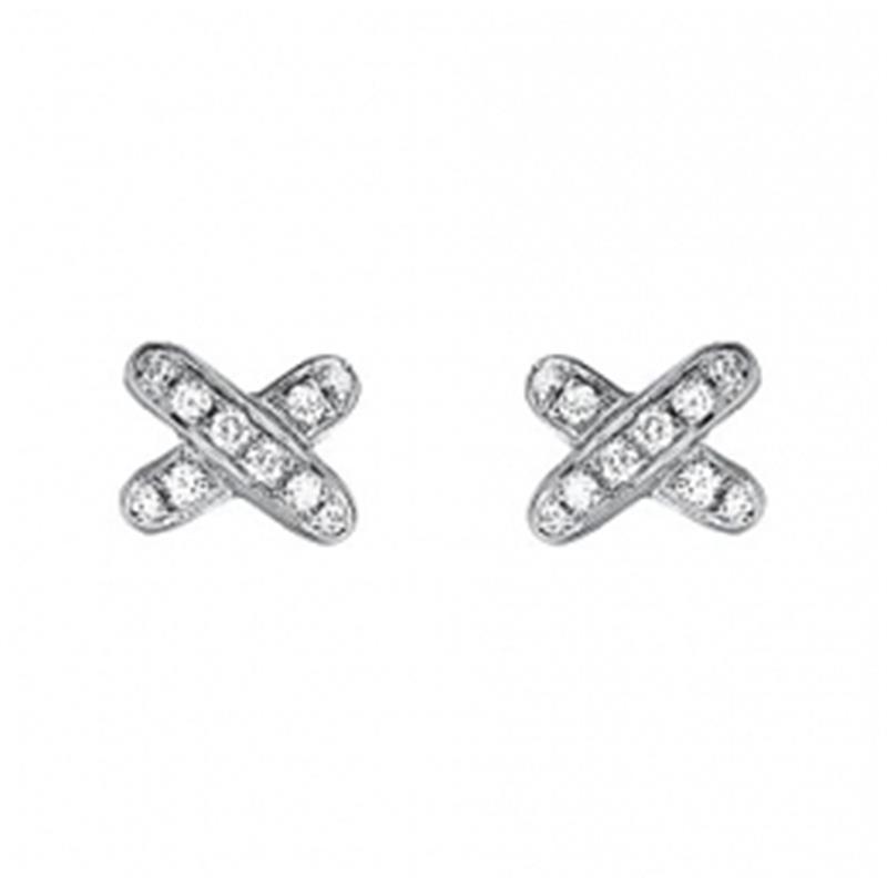 [moco jewelrys]JEUX DE DIAMOND EARRINGS