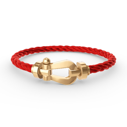 [moco jewelrys]FORCE LARGE HORSESHOE NO DIAMOND BRACELET GOLD