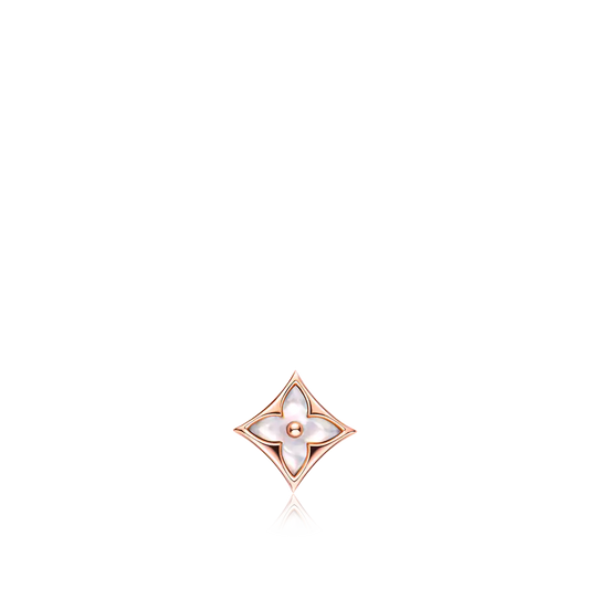 [moco jewelrys]STAR MOP PINK GOLD EARRINGS