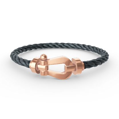 [moco jewelrys]FORCE LARGE HORSESHOE NO DIAMOND BRACELET ROSE GOLD