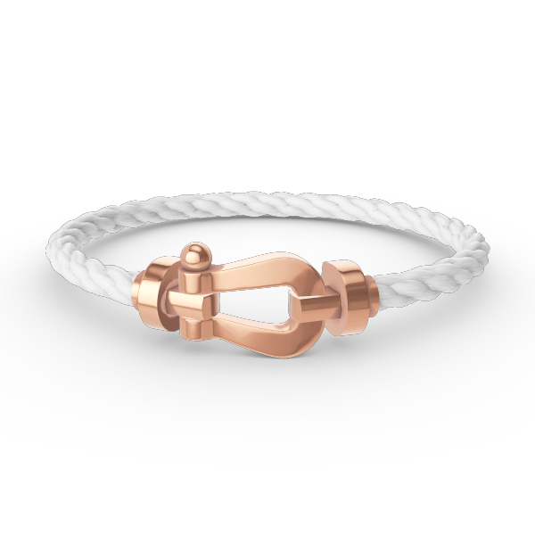 [moco jewelrys]FORCE LARGE HORSESHOE NO DIAMOND BRACELET ROSE GOLD