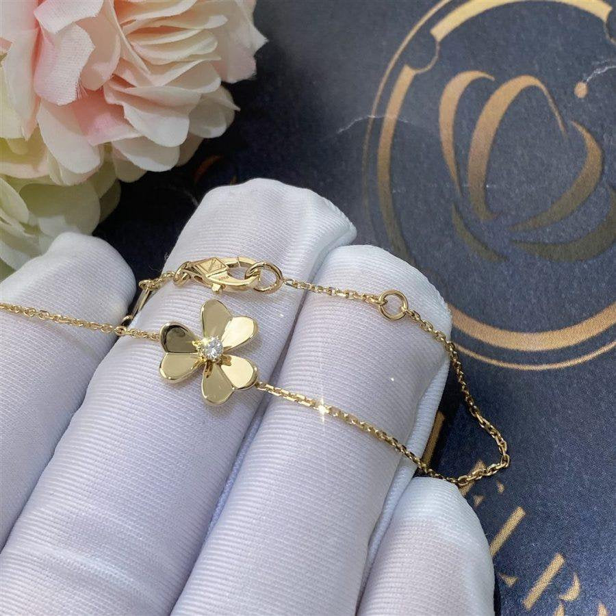 [moco jewelrys]FRIVOLE GOLD FLOWER BRACELET