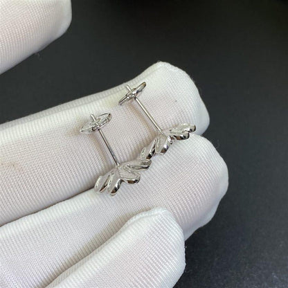 [moco jewelrys]FRIVOLE MINI SILVER FLOWER EARRINGS