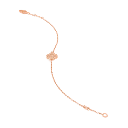 [moco jewelrys]CLOVER SINGLE FLOWER BRACELET