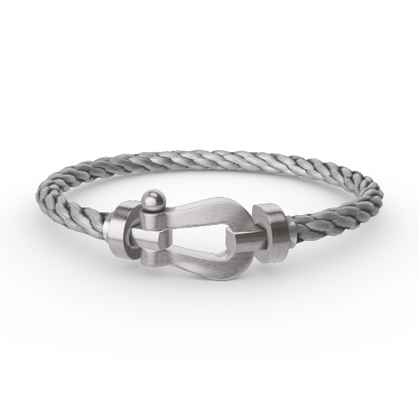 [moco jewelrys]FORCE LARGE HORSESHOE NO DIAMOND BRACELET SILVER